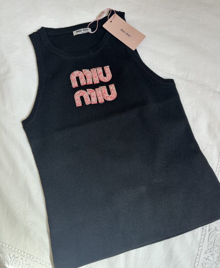 Top Summer strass rose